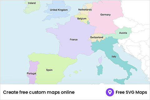 Create free custom maps online!